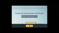 Enter the code in the text field.